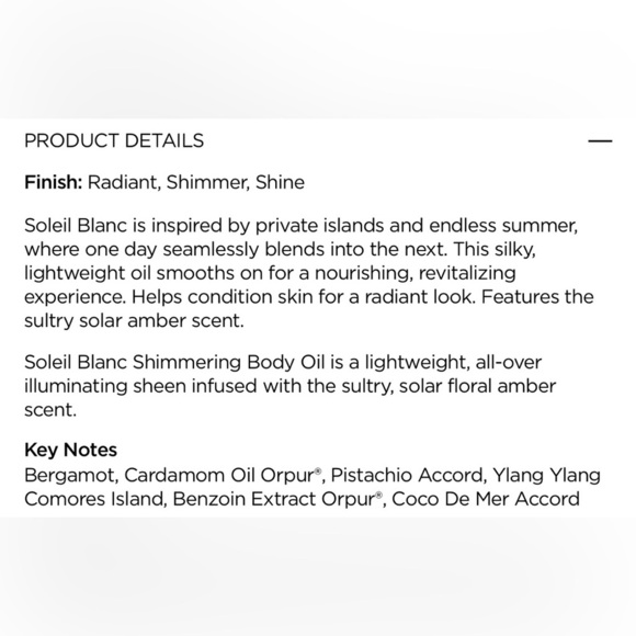 Tom Ford Soleil Blanc Shimmering Body Oil - Picture 8 of 9